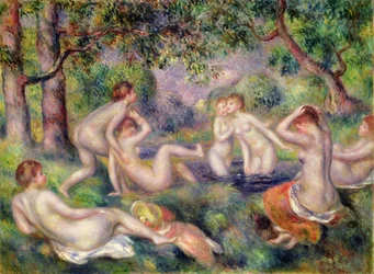 Bathers in the Forest, c. 1897